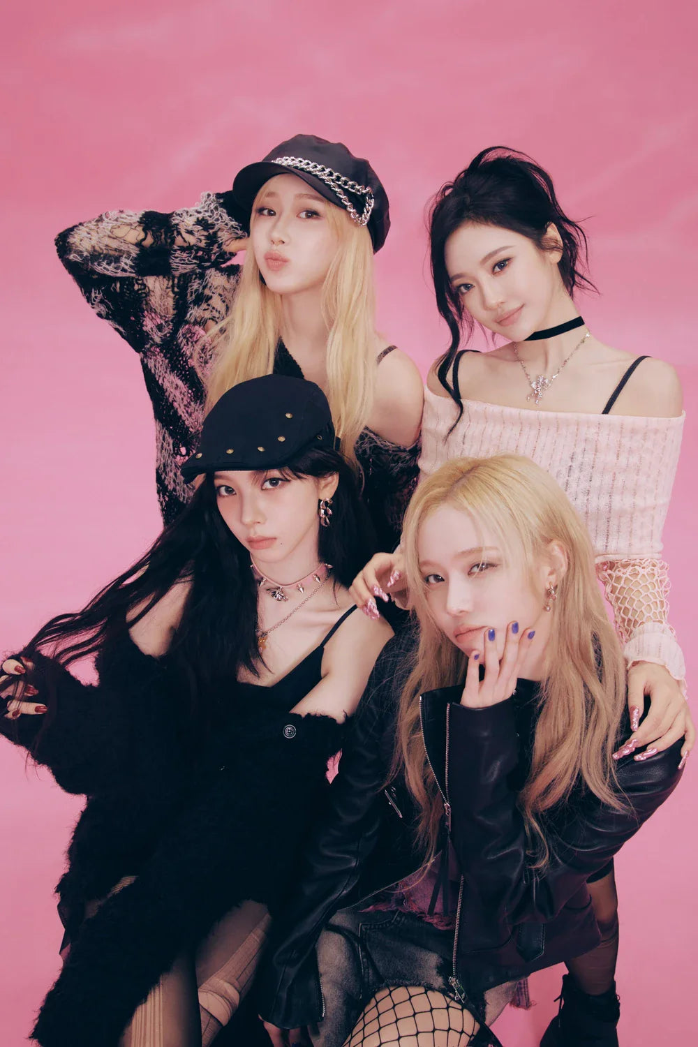 aespa PINK HOODIE zip-up トレカ無し aespa - Pink Hoodie Zip-Up Set [2025 aespa Live Tour 'SYNK