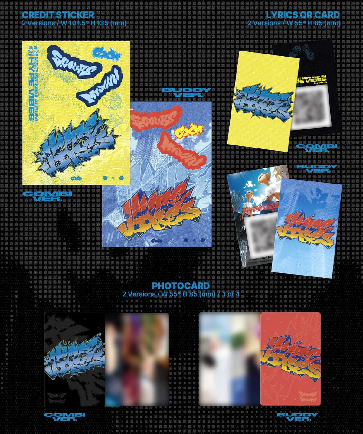 S.COUPS X MINGYU (SEVENTEEN) - HYPE VIBES (STANDARD VER.)