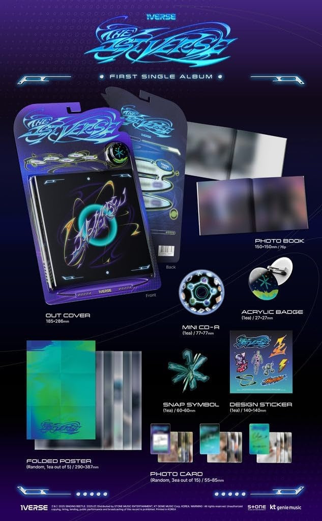 1VERSE - THE 1ST VERSE SIGNED album