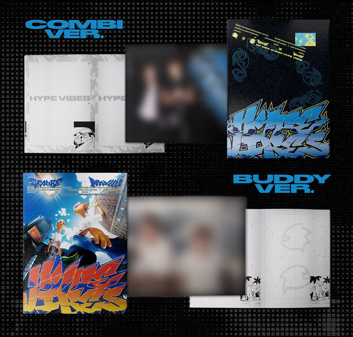 S.COUPS X MINGYU (SEVENTEEN) - HYPE VIBES (STANDARD VER.)