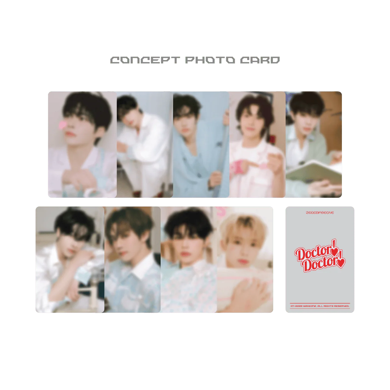 ZEROBASEONE ‘BLUE PARADISE’ Official Pop-Up MD - Random Trading Card Set