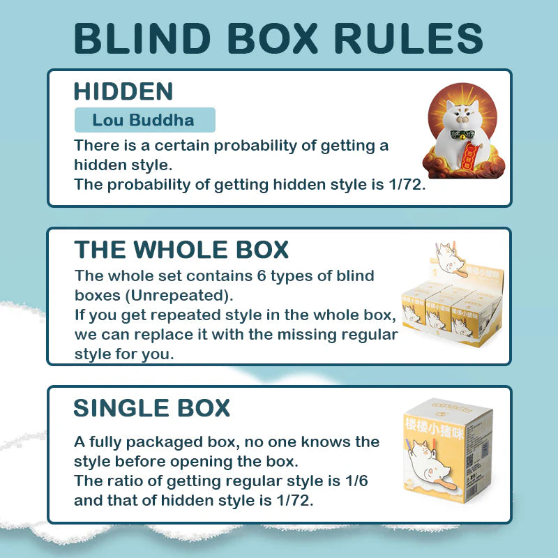 Loulou piggy cat series 2 blind box