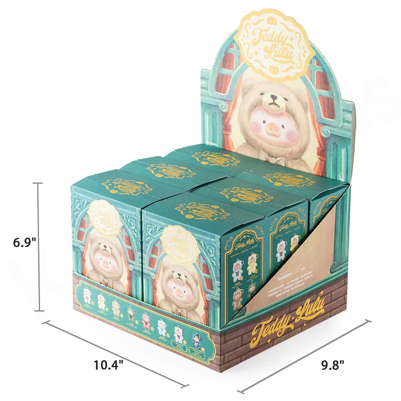 Lulu The Piggy Vintage Teddy Shop Vinyl Face Plush Pendant Blind Box