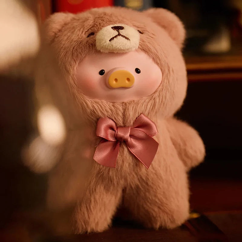 Lulu The Piggy Vintage Teddy Shop Vinyl Face Plush Pendant Blind Box