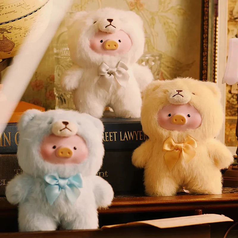 Lulu The Piggy Vintage Teddy Shop Vinyl Face Plush Pendant Blind Box