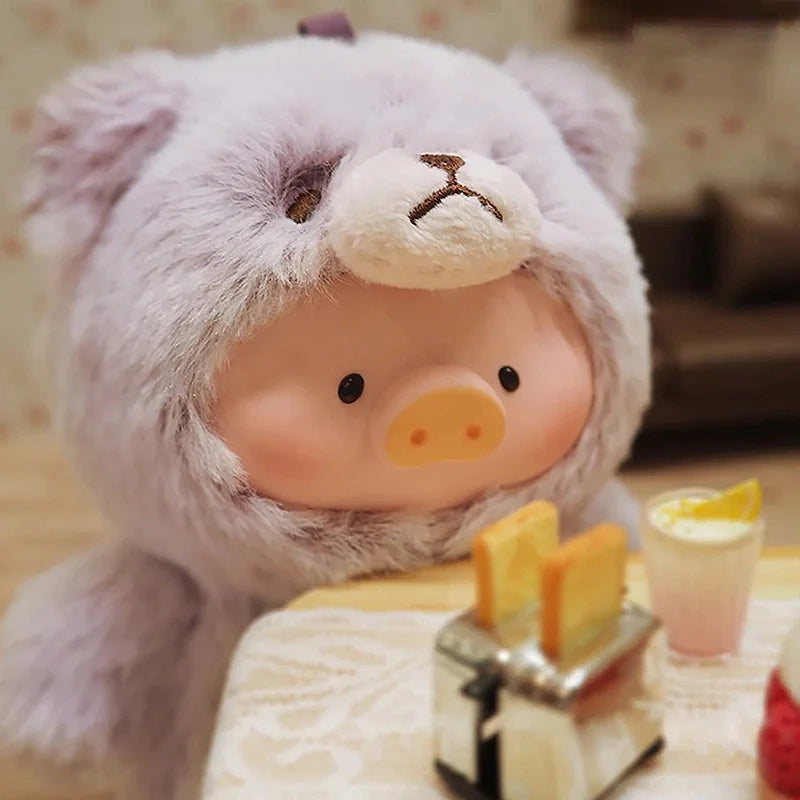 Lulu The Piggy Vintage Teddy Shop Vinyl Face Plush Pendant Blind Box