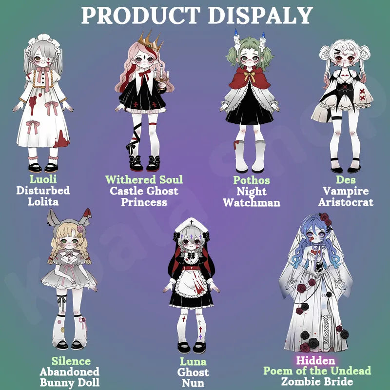 Nyssa Strange Nightmare Series 1/12 Action Figure BJD Blind Box