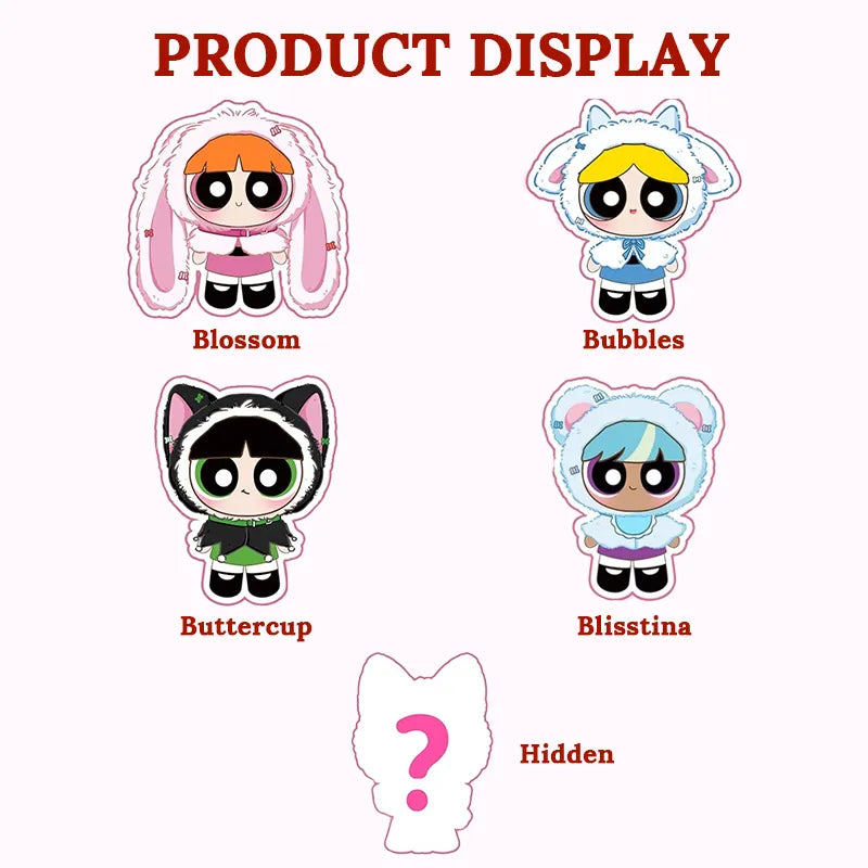 The Powerpuff Girls Seriers Plush Blind Box