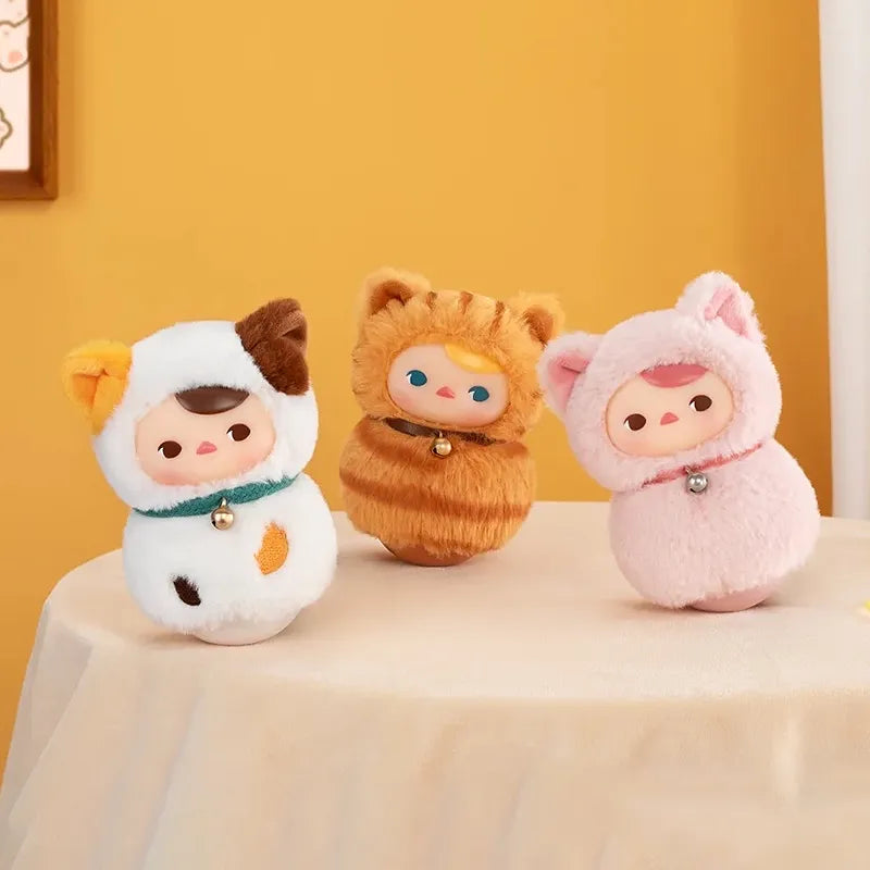 PUCK Roly-Poly Kitty Series Vinyl Plush Blind Box