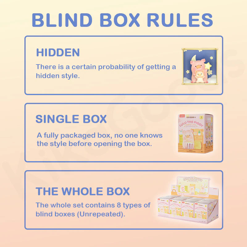 Lulu the Piggy Collection Pleasure Time Series Blind Box