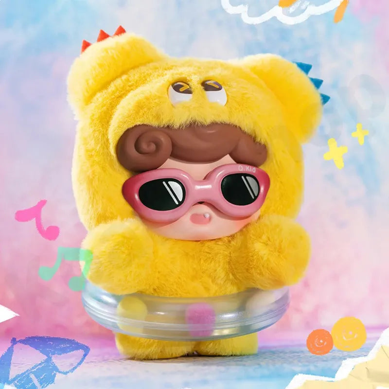 Q.Kid Emotional Hairy Monsters Series Plush Blind Box