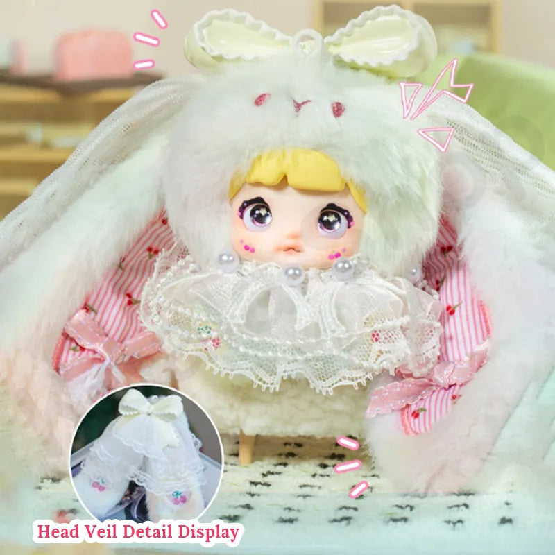 Nommi Baby Sweetheart Bunny Plush