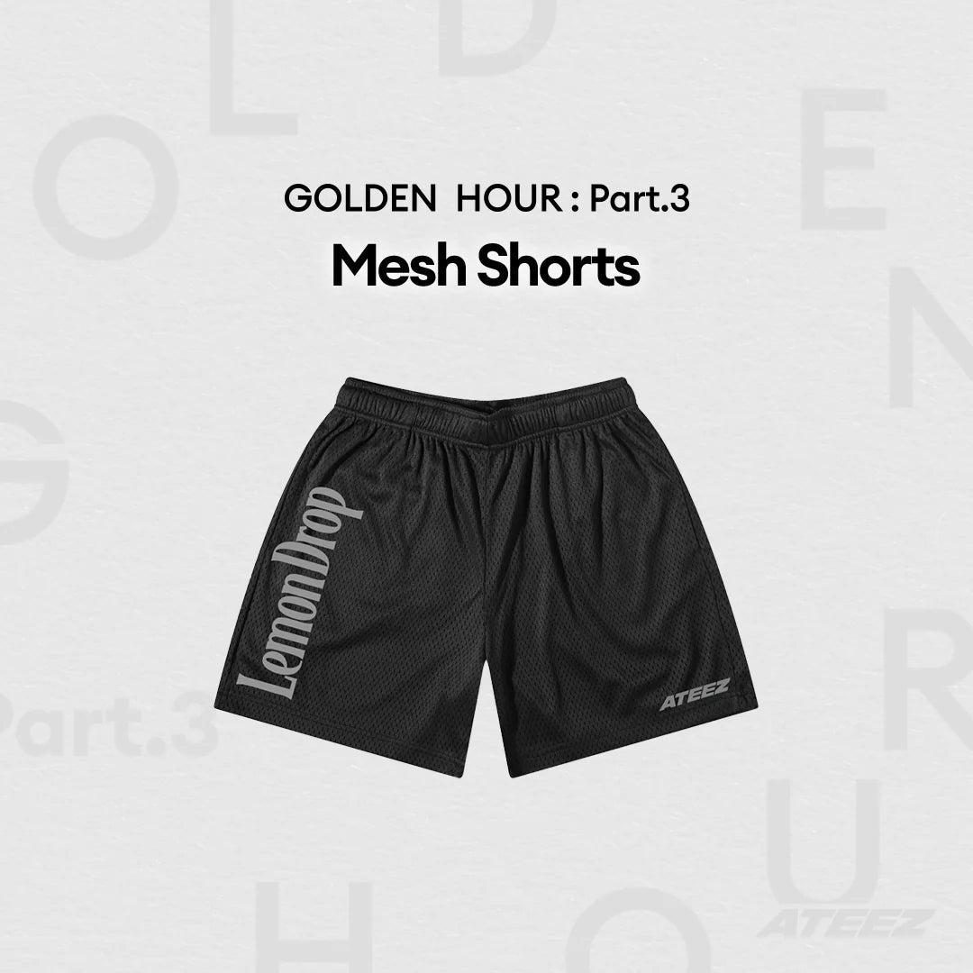 ATEEZ - GOLDEN HOUR Part.3 - Mesh Shorts