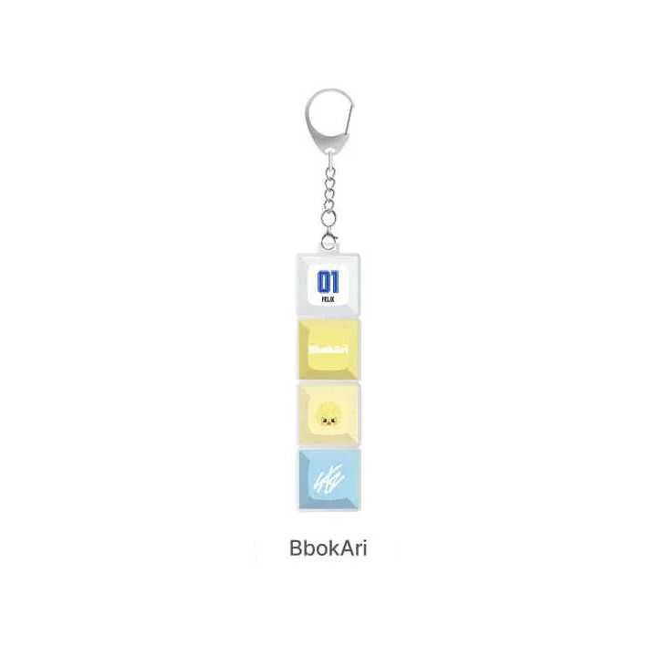 STRAY KIDS - Keycap Keyring - KARMA POP UP STORE OFFICIAL MD 2