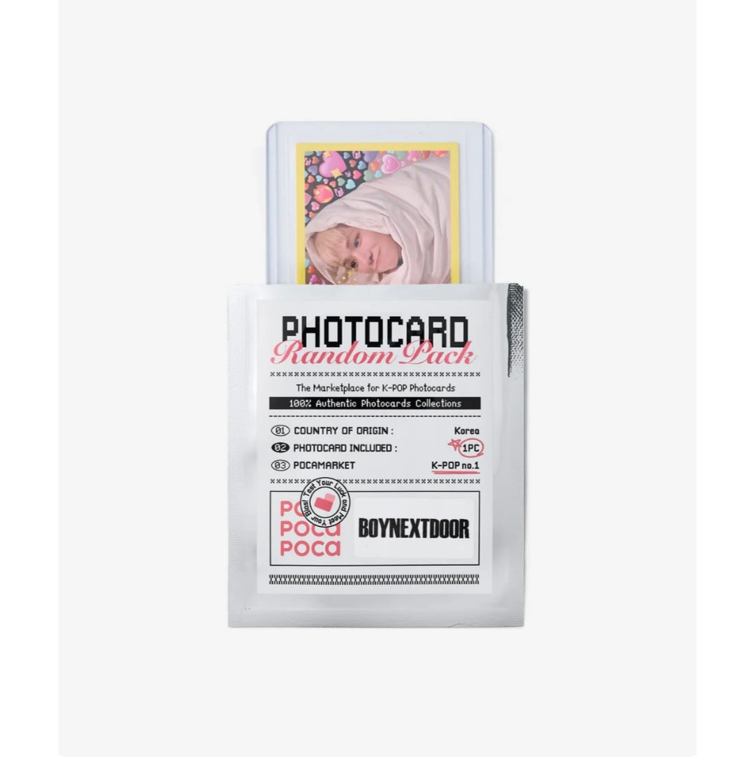 POCAMARKET - RANDOM PACK PHOTOCARD