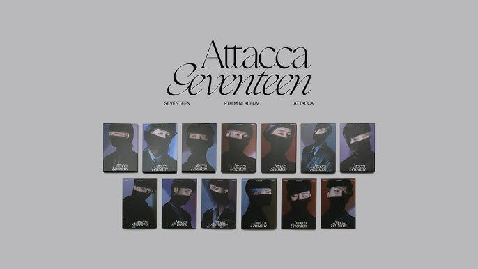 SEVENTEEN 9TH MINI ALBUM - ATTACCA (CARAT VER.)