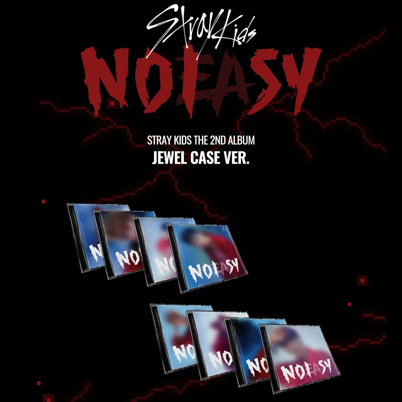 STRAY KIDS - NOEASY (Jewel case ver)