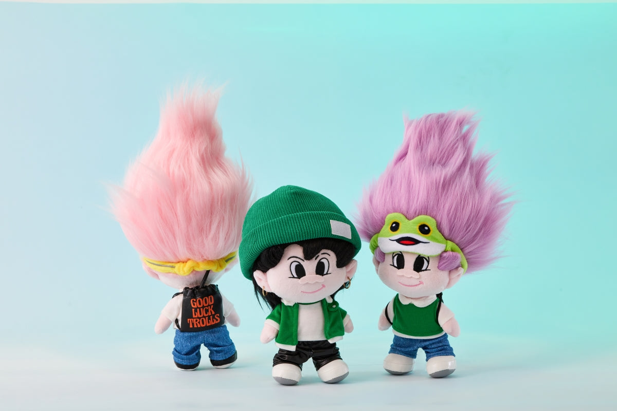 RIIZE x GOOD LUCK TROLLS KEYRING Plushies