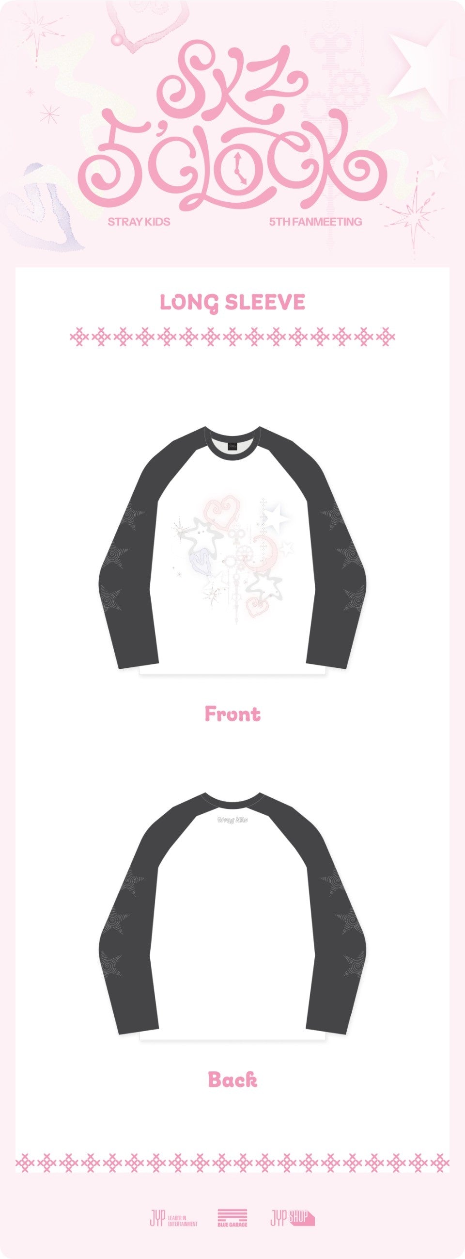 Stray Kids - SKZ 5'Clock - Long Sleeve