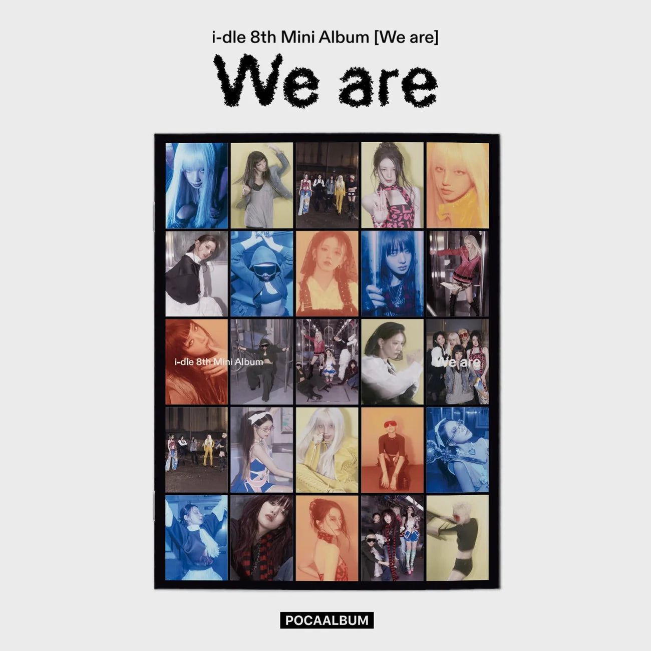 I-DLE - WE ARE (POCA ALBUM) (PHOTOBOOK VER.)
