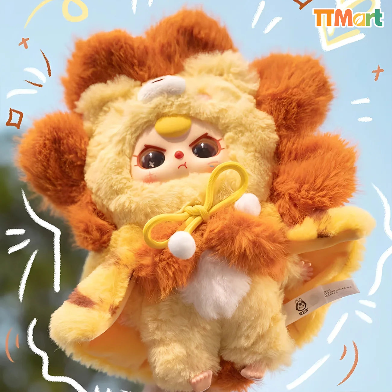 Baby Three I'm Not A Warrior Plush Series Blind Box