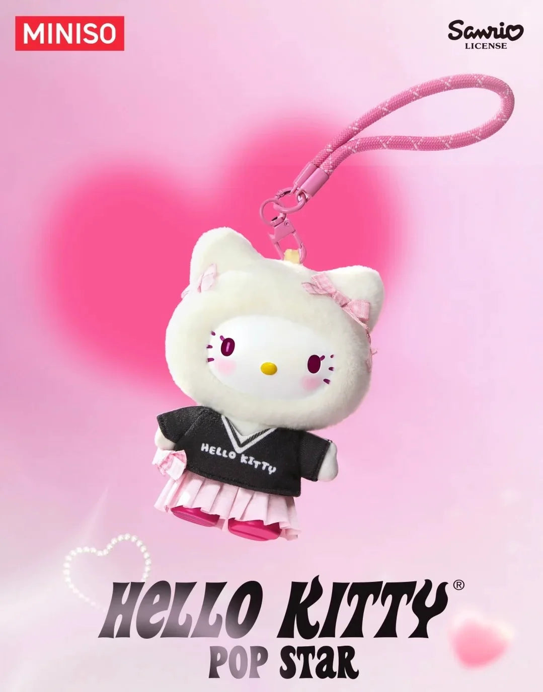 Miniso Hello Kitty Pop Star Series Plush Blind Box