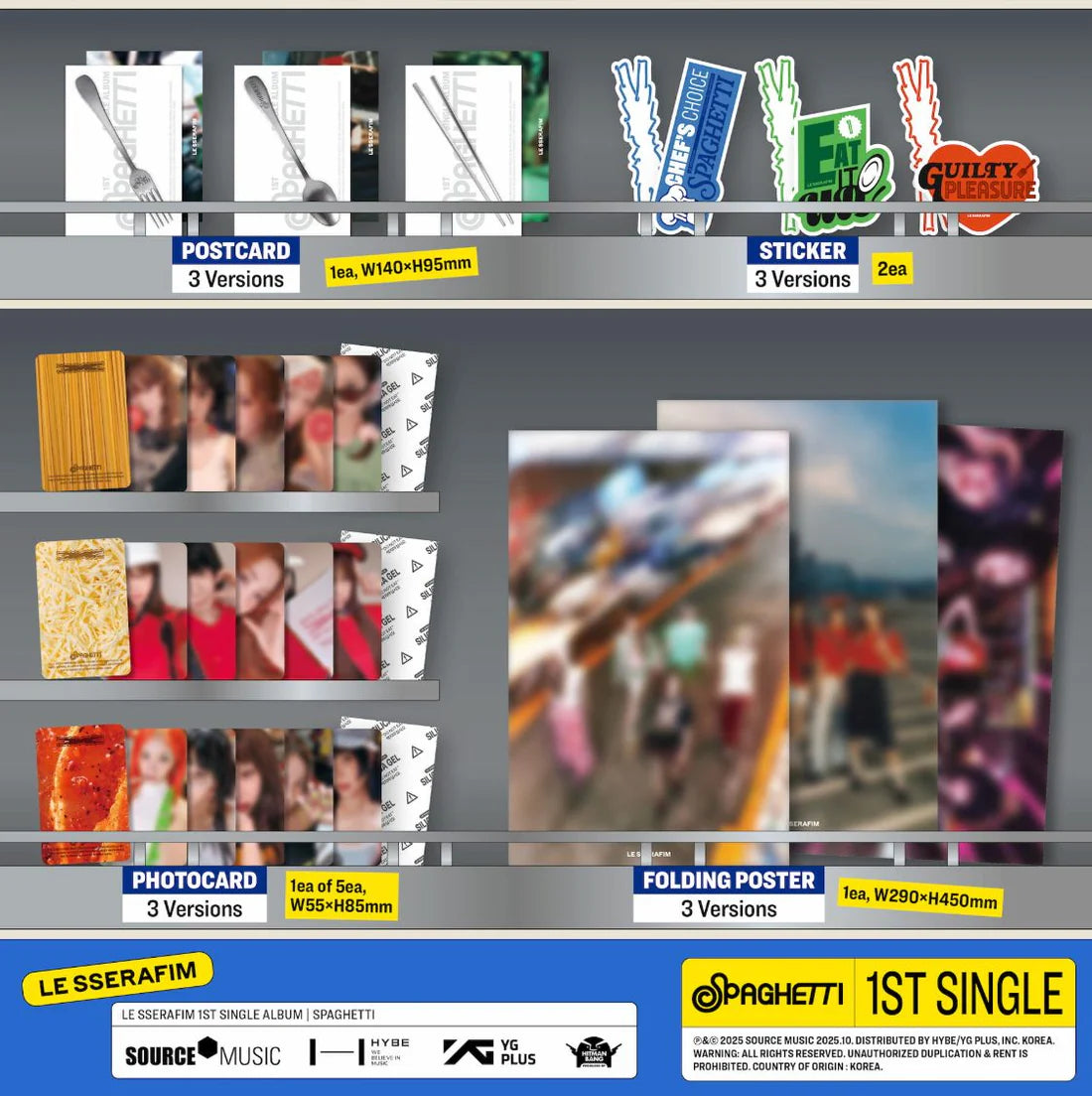 LE SSERAFIM - SPAGHETTI