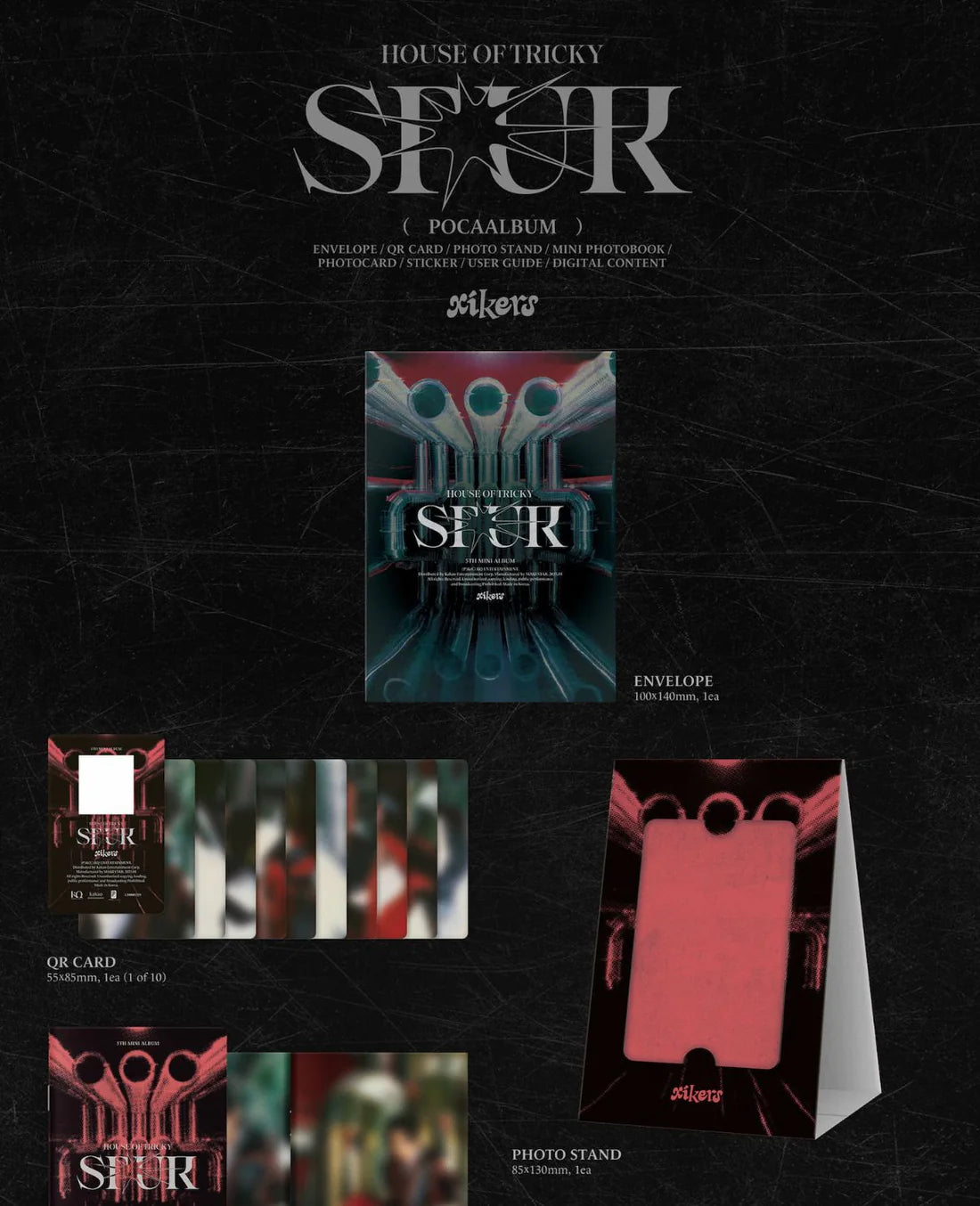 XIKERS - HOUSE OF TRICKY : SPUR (POCA ALBUM)