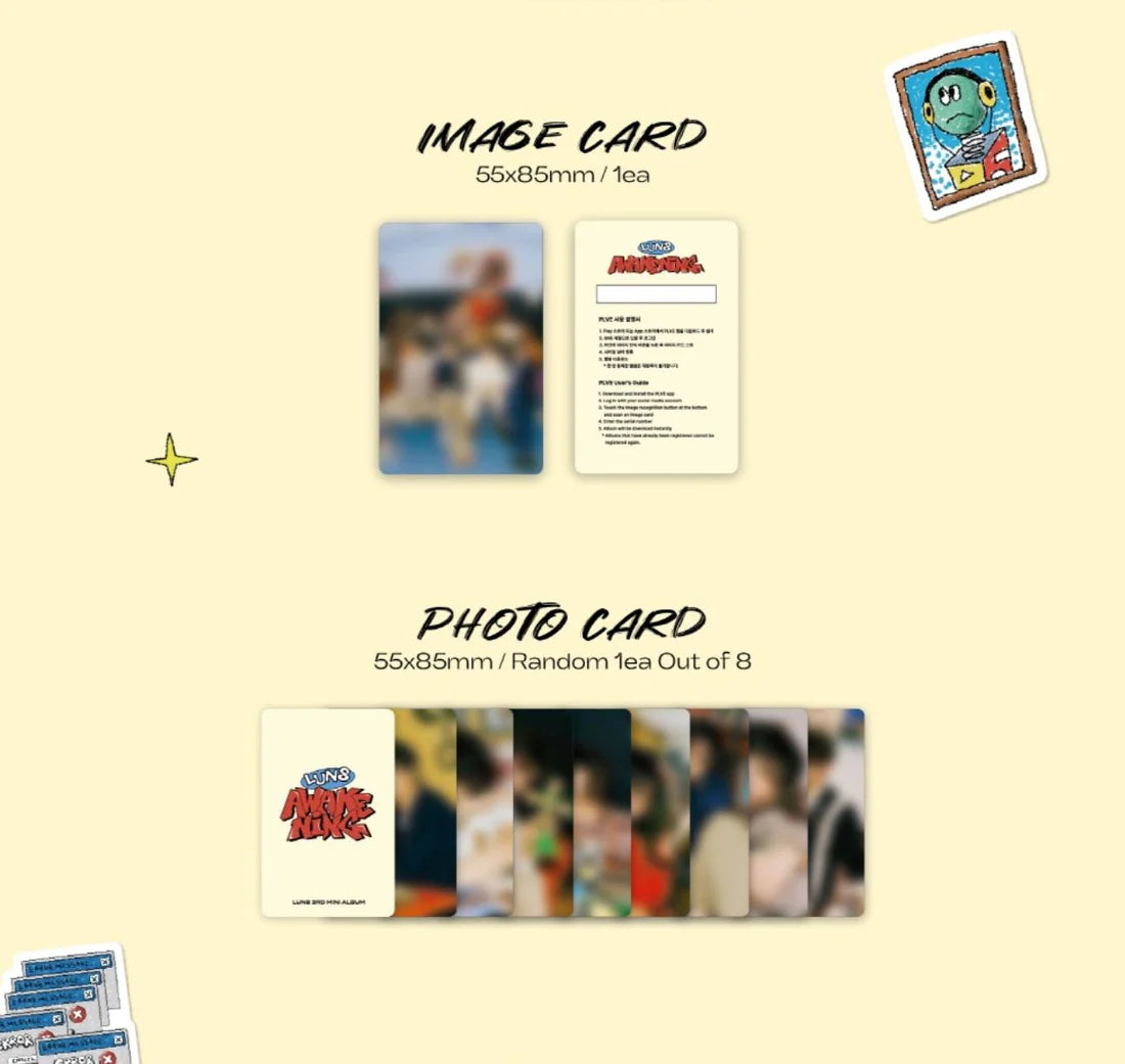 LUN8 - AWAKENING (3RD MINI ALBUM) PLVE VER.