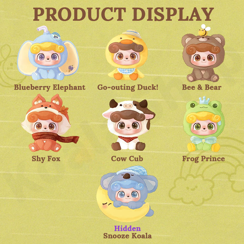 Q.kid Animal Preschool Series Blind Box