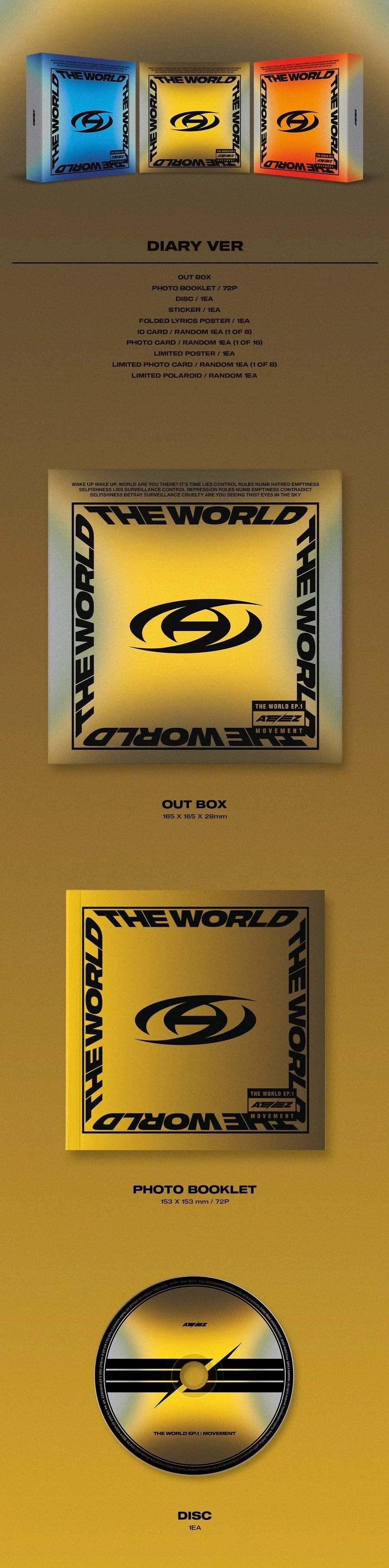 ATEEZ - THE WORLD EP.1 : MOVEMENT