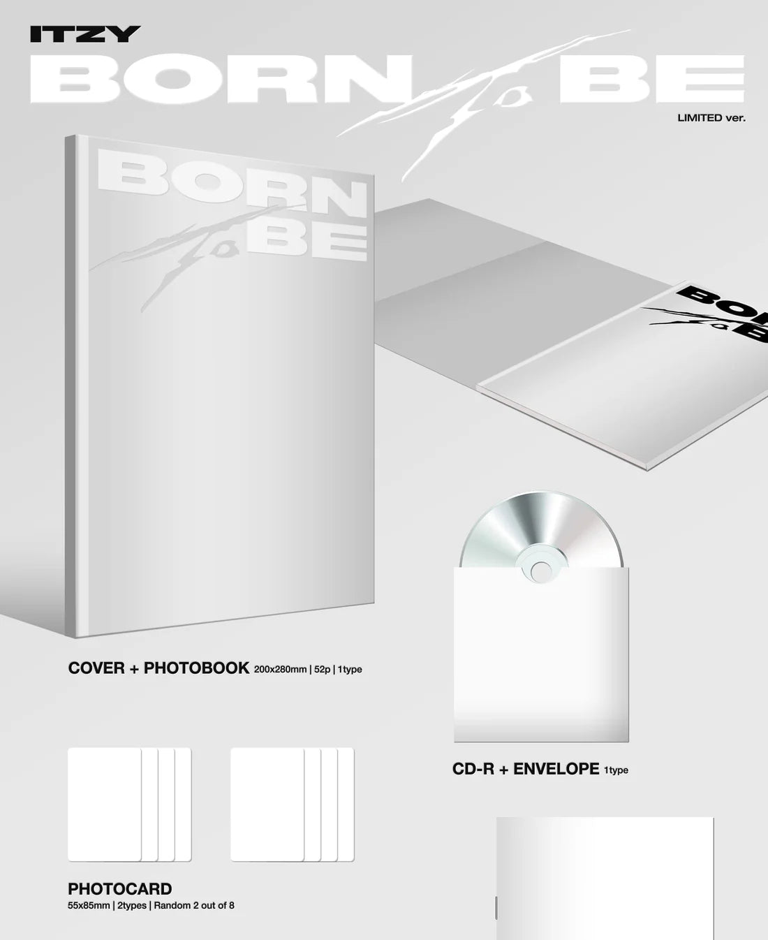 ITZY - BORN TO BE (LIMITED VER.)