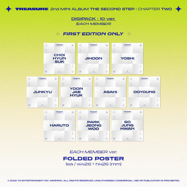 TREASURE - THE SECOND STEP CHAPTER TWO (DIGIPACK VER.)