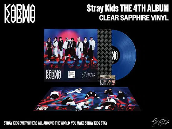 Stray kids - Karma (Clear Sapphire LP)