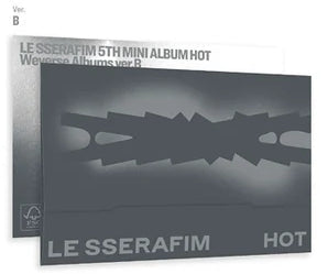 LE SSERAFIM - HOT (WEVERSE ALBUMS VER.)