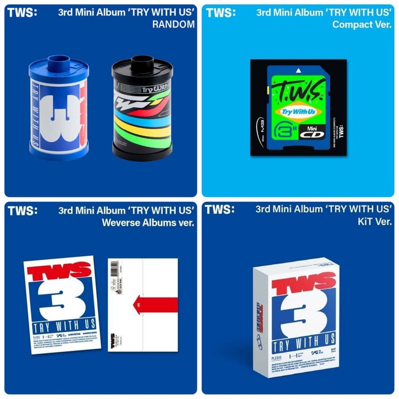 TWS 3rd Mini Album ‘TRY WITH US’