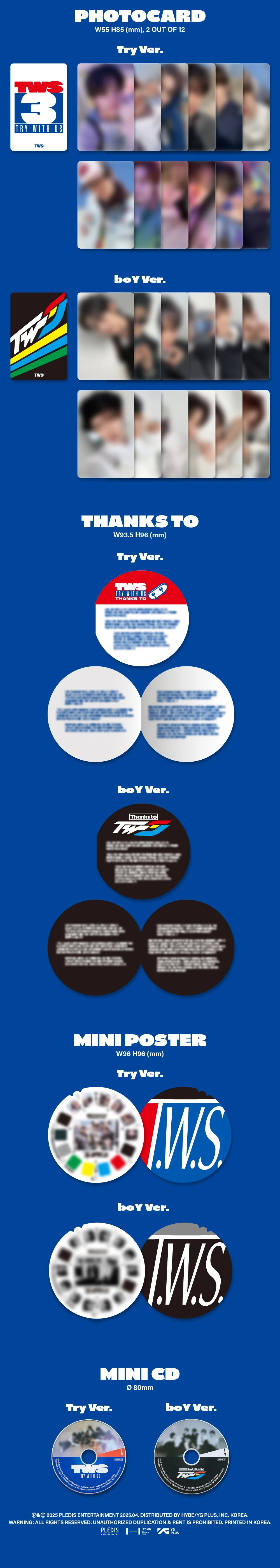 TWS 3rd Mini Album ‘TRY WITH US’