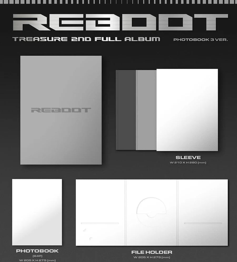TREASURE - REBOOT (2ND FULL ALBUM) PHOTOBOOK VER.