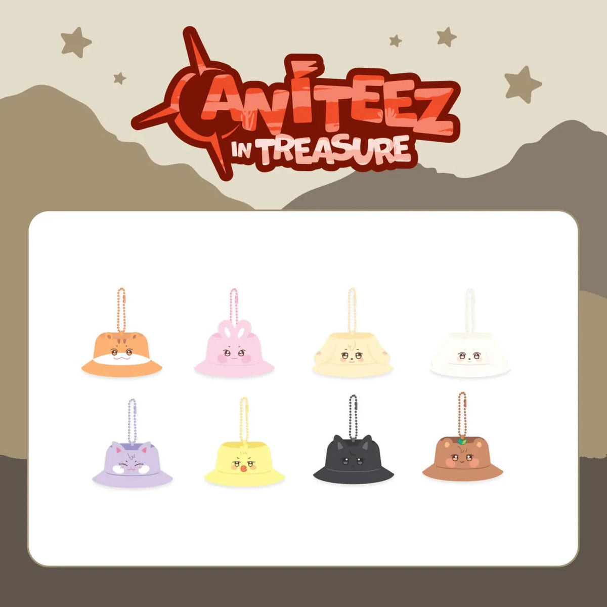 ATEEZ - ANITEEZ IN TREASURE MINI PLUSH