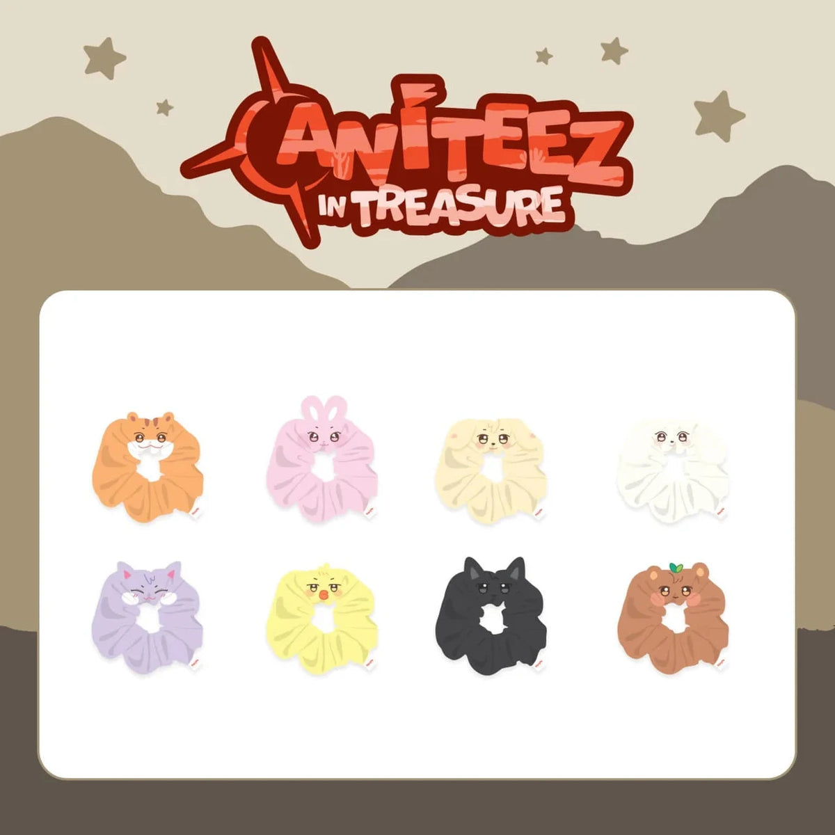 ATEEZ - ANITEEZ IN TREASURE PLUSH CRUNCH