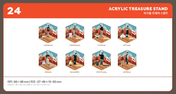 ATEEZ - ANITEEZ IN TREASURE RANDOM TRADING CARD