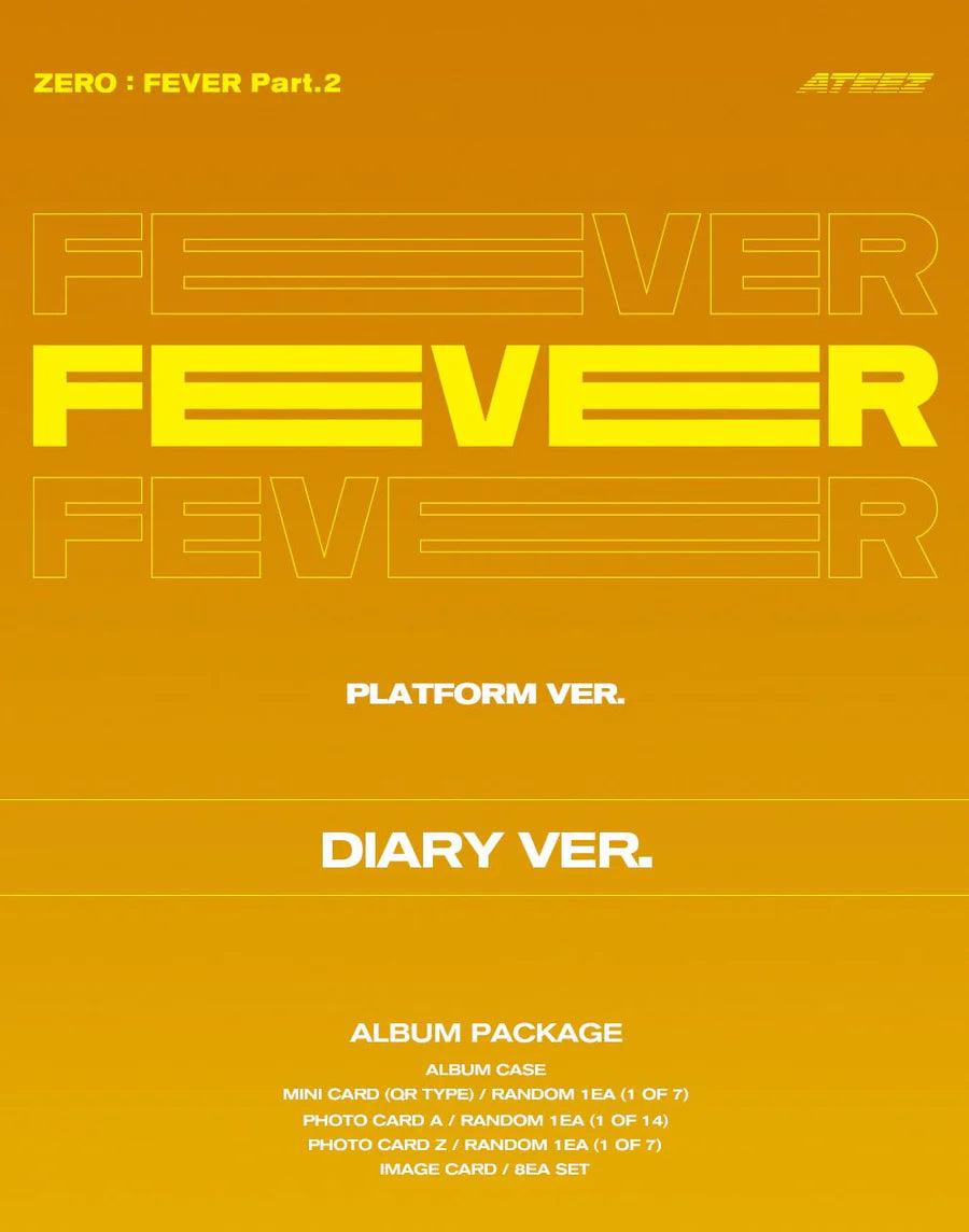 ATEEZ - Zero : Fever Part.2 MINIRECORD (PLATFORM VER.)