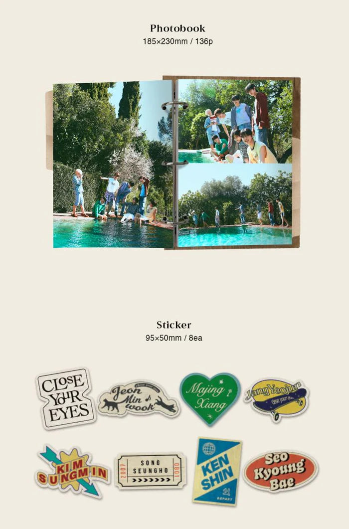 CLOSE YOUR EYES - ETERNALT (PHOTOBOOK VER.)