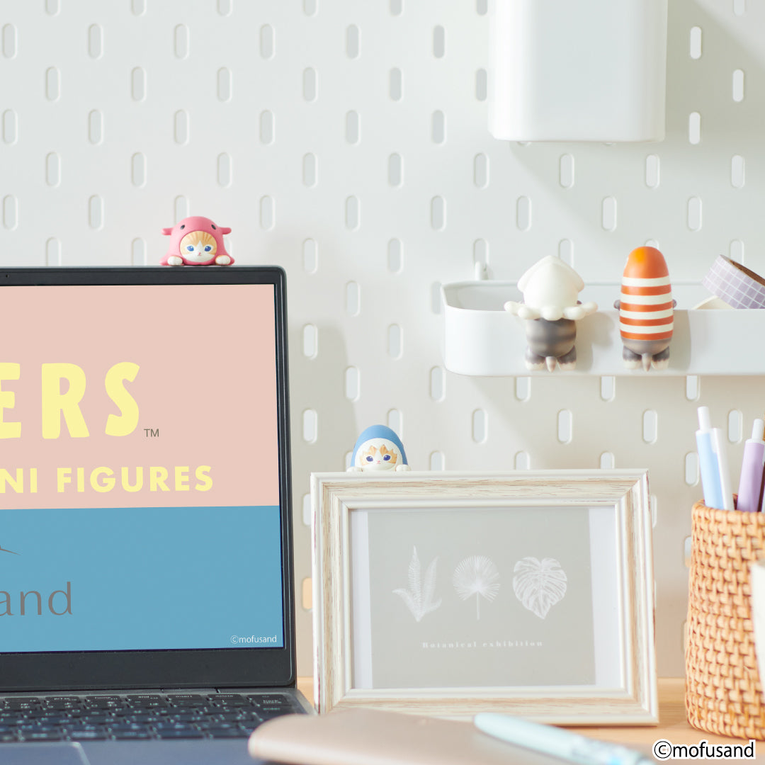 Mofusand HIPPERS mini figures