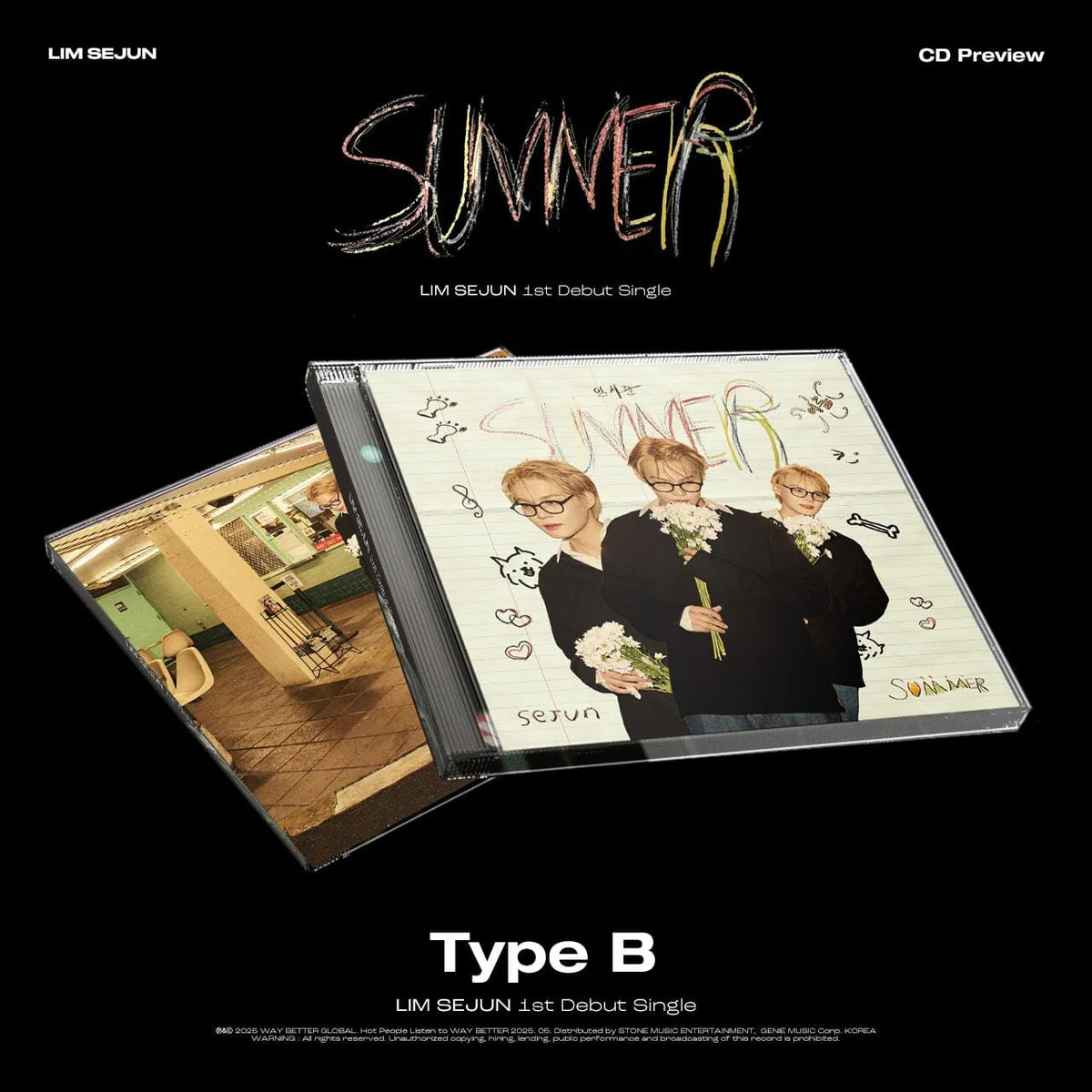 SIGNED - LIM SEJUN “You’re My Summer” album