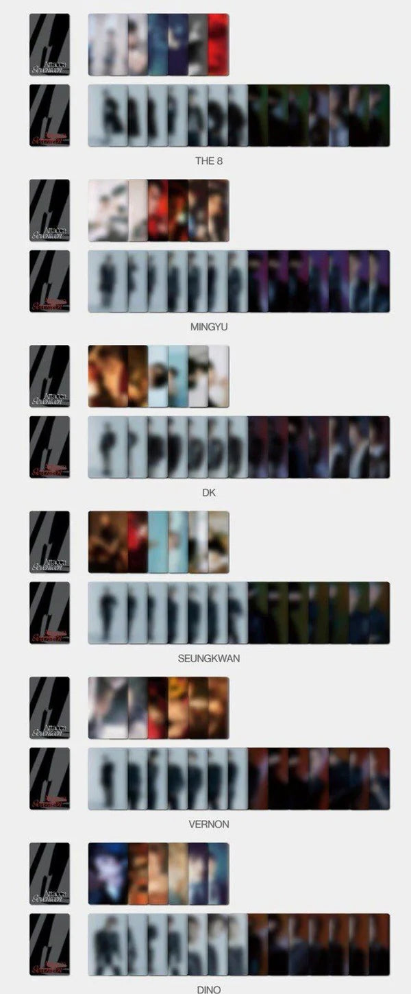 SEVENTEEN 9TH MINI ALBUM - ATTACCA (CARAT VER.)