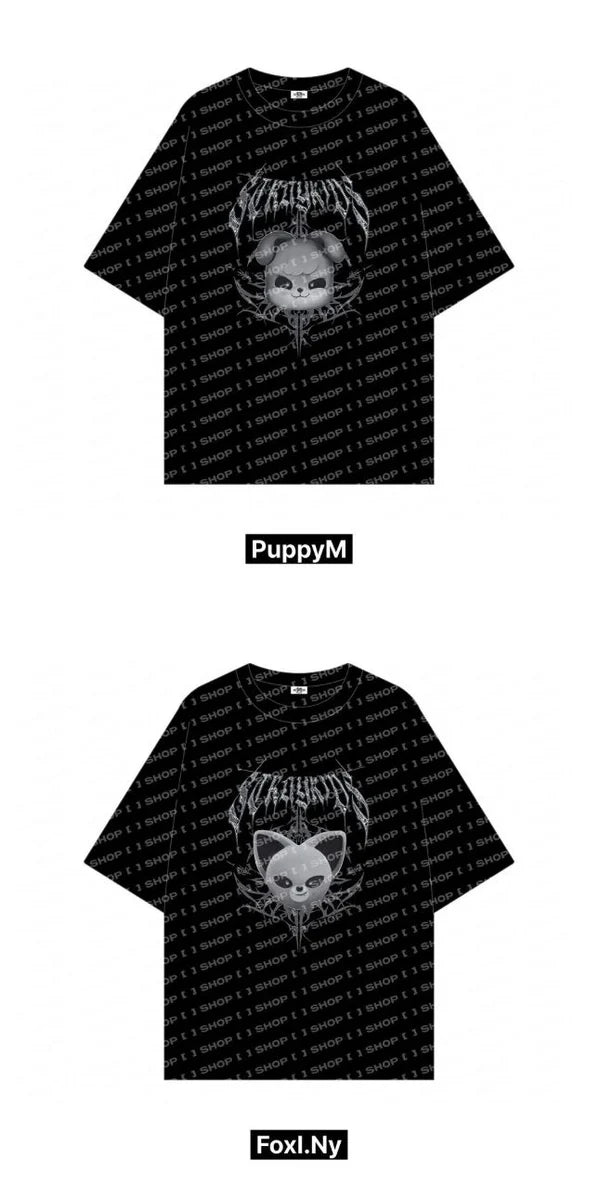 STRAY KIDS - EVIL SKZOO T-SHIRT (DOMINATE WORLD TOUR OFFICIAL MD)