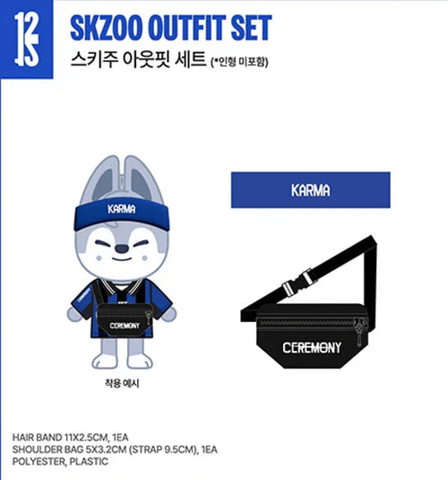 STRAY KIDS - SKZOO Outfit Set - KARMA POP UP STORE OFFICIAL MD 2