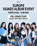 PRE- ORDER SIGNED PURPLE KISS - OUR NOW (1ST ENGLISH ALBUM)