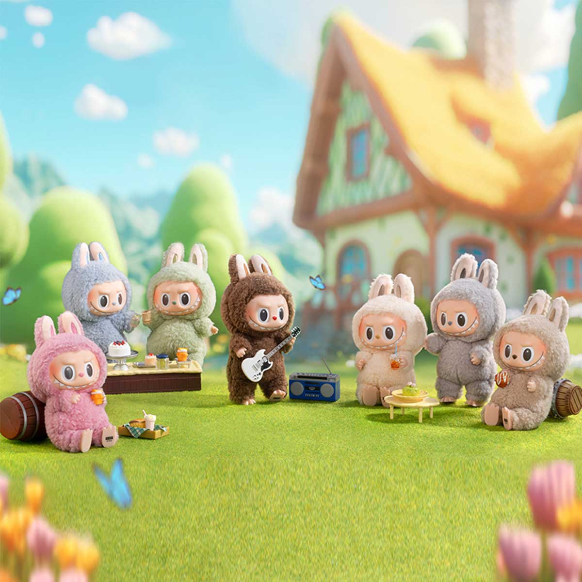 THE MONSTERS - Exciting Macaron Vinyl Face Blind Box – KeaPOP